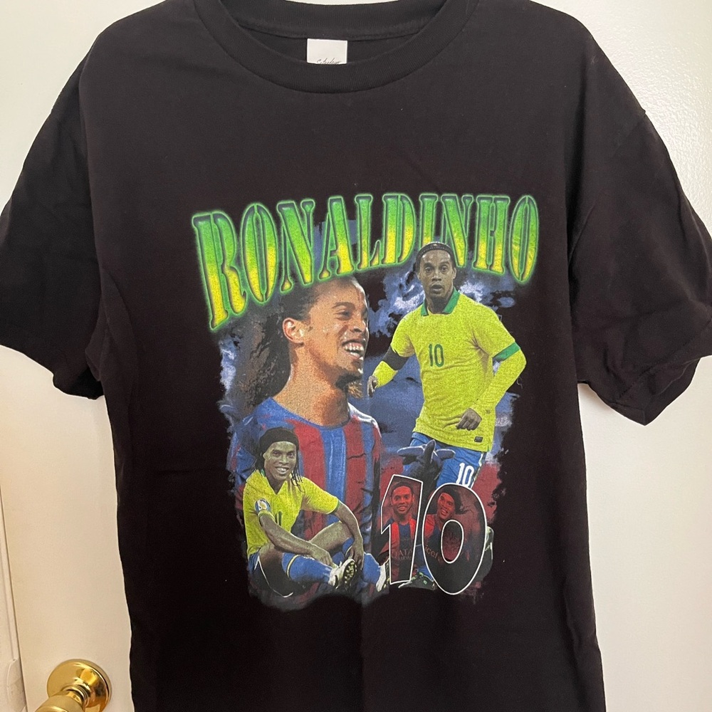 Saturdays Football Ronaldinho Graphic Tee